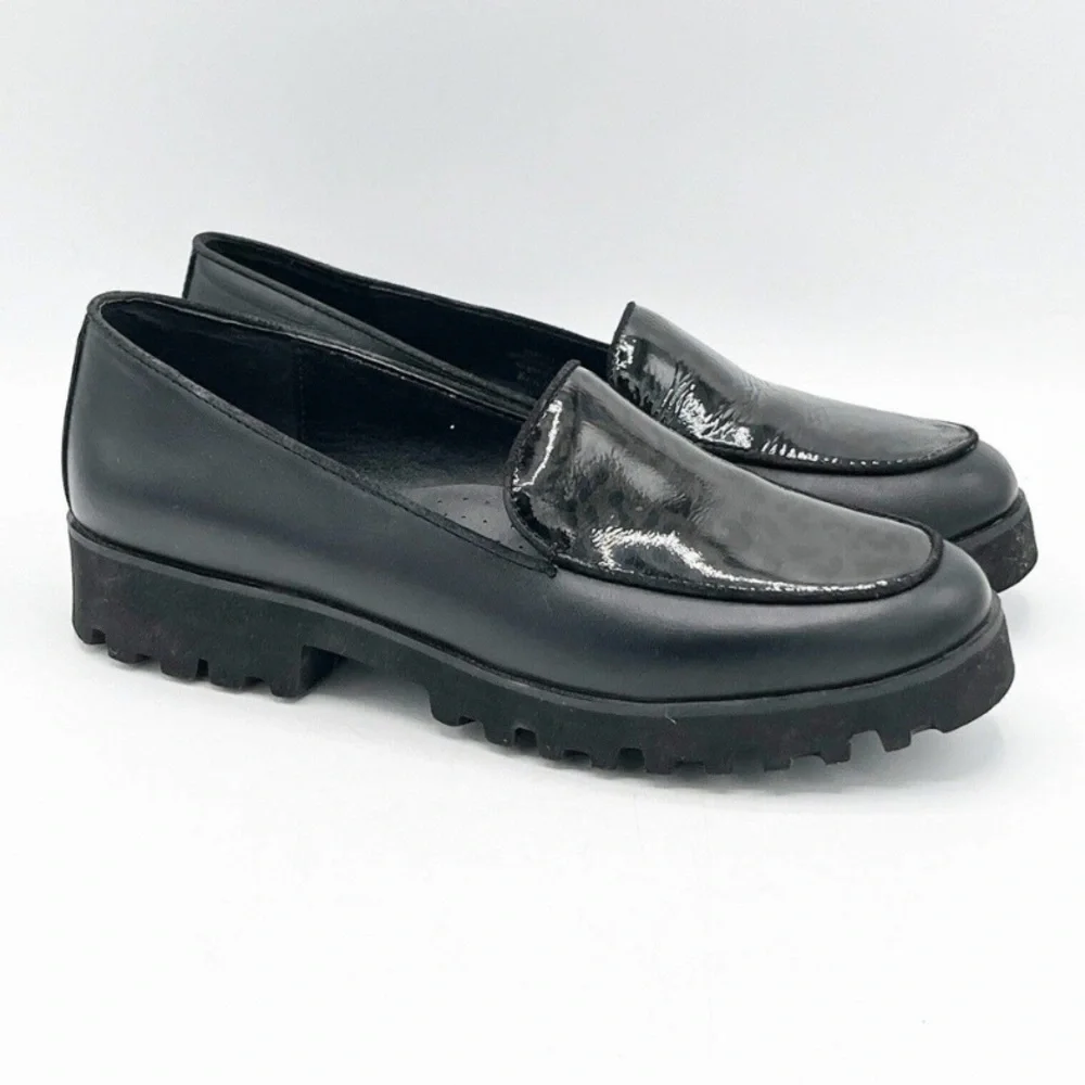 “DONALD J. PLINER” Rowin Platform Leopard Loafer